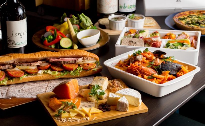 ランチ パーティbbqセット セルクル軽井沢 ナチュラルワイン 自然派 ワインショップ デリバリー デリ レストラン